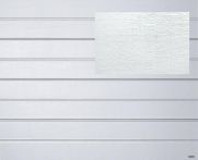 Novoferm Sektionaltor iso 20 Großsicke Woodgrain Verkehrsweiß