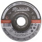 NOZAR Schruppscheibe Stahl Silver