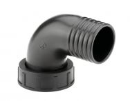 OASE Verbindungsbogen 2 Zoll / 90 Grad Bitron - Schwarz