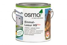 Osmo Einmal-Lasur HS Plus basaltgrau incl. gratis Pinsel