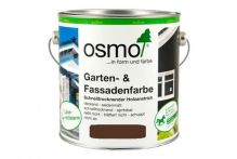 Osmo Garten- & Fassadenfarbe Signalgelb incl. gratis Pinsel