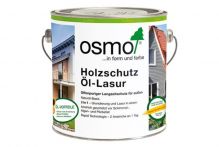 Osmo Holzschutz Öl-Lasur Eiche Hell incl. gratis Pinsel
