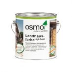 Osmo Landhausfarbe Fichten-Gelb incl. gratis Pinsel