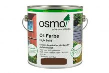 Osmo Öl-Farbe Weiß incl. gratis Pinsel