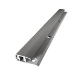 Parkettfreund Endprofil PF 577V Premium Click Vinyl, Aluminium eloxiert - 100 cm lang - Edelstahl