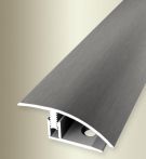 Parkettfreund Ausgleichsprofil PF 556 Uno-Click 7-12 mm Aluminium eloxiert - 100 cm lang - Edelstahl