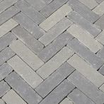 Penter Pflasterklinker Lotis HET 19/210 ohne Fase | 200x50x60 mm | Getrommelt | Grau nuanciert