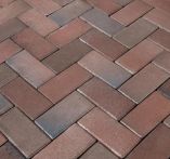 Penter Pflasterklinker Rotblaubunt mit Fase | 200x100x45 mm