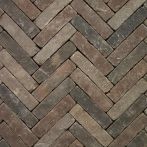 Penter Pflasterklinker Pastorale ZEN 30/210 ohne Fase | 200x50x60 mm | Getrommelt | Grau-Braun