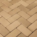 Penter Pflasterklinker Husum Gelbbunt mit Fase | 200x100x52 mm