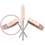 Perkeo Kupfer-Kopfstück, gekröpft