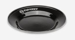 Petromax Emaille Teller 18 cm schwarz 2 Stück