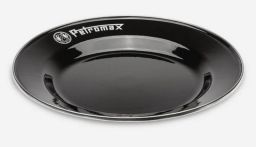 Petromax Emaille Teller 26 cm schwarz 2 Stück