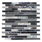 HPH Placke Mosaik BRICK 1,5 FLAIR-1 nero 30x27x0,8 cm Art. 15194