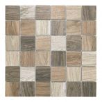 HPH Placke Mosaik WOOD-1 marrone/beige 4,8x4,8 30x30x0,8 cm Art. 15240