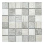 HPH Placke Mosaik WOOD-2 beige/grigio 4,8x4,8 30x30x0,8 cm Art. 15252