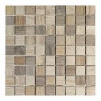 HPH Placke Mosaik WOOD-1 marrone/beige 3x3 30x30x0,8 cm Art. 15347