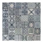 HPH Placke Mosaik Modo PATCHWORK-1 grigio 4,8x4,8 30x30x0,8 cm Art. 15479