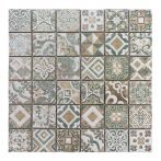 HPH Placke Mosaik Casa PATCHWORK-6 verde 4,8x4,8 30x30x0,75 cm Art. 15519