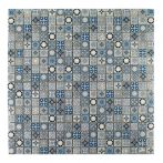 HPH Placke Mosaik 1,5x1,5 MONO-1 beige/azzurro 30x30x0,8 cm Art. 15534