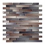 HPH Placke Mosaik BRICK 1,5 LINO-4 marrone 30x27x0,8 cm Art. 15565