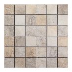 HPH Placke Mosaik TRAVERTINO 4,8x4,8 chiaro/noce 30x30x0,9 cm Art. 15596