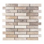 HPH Placke Mosaik MURO TRAVERTINO chiaro/noce 30x30 cm Art. 15682