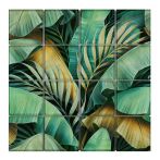 HPH Placke 7,5x7,5 cm Mosaik PIANTA-1 verde glänzend 30x30 cm - 15725