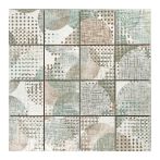 HPH Placke 7,5x7,5 cm Mosaik Casa PERLA-3 verde - 15757