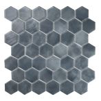 HPH Placke Mosaik ESAGONA-6 Ombra grigio gläzend/matt 28,6x28,4cm I 15825