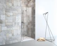 Geo-Sanitär Prima Faltwand mit Festteil, Nische - EuroVario