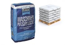 Prima Maschinenputzgips leicht 25 Kg Sack (VG-Orth) - in vollen Paletten