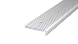 Prinz Alu-Treppenkantenprofil Nr.171 28mm 2,5m silber gelocht