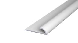 Prinz Alu-Abschlussprofil Nr.950 27x7,1mm 2,6m ungelocht Einschub 4,5mm