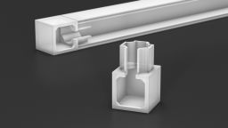 Prinz Eckstück für LED-Kanal LUXline Nr. 873