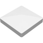 Profex PVC Pfostenkappe Pyramide weiß 8,7x8,7cm zum Aufkleben