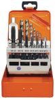 Projahn Einschnitt-Gewindebohrset HSS-G 15-tlg. DIN 352 in Metallkassette