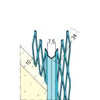 Protektor Nr.: 01007Z Kantenprofil für den Innenputz