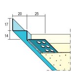Protektor Nr.: 1750 Anschlussprofil für den Trockenbau