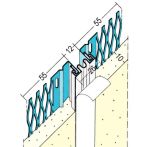 Protektor Nr.: 7521 Dehnungsfugenprofil für den Innen- und Außenputz