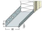 Protektor Nr.: 90808 Sockeltrogprofil für Wärmedämmung