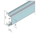 Protektor Nr.: 9363 Omega-Lüftungsprofil Alu