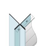 Protektor Nr.: 9431 Kantenprofil ohne Schnittkantenüberdeckung Alu