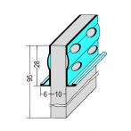 Protektor Nr.: 3916 Bewegungsfugenprofil PVC