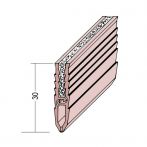 Protektor Nr.: 3917 Scheinfugenprofil Estrich/Beton PVC