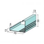 Protektor Nr.: 9361 Kiesfangleiste Alu