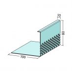 Protektor Nr.: 9423 Kiesfangleiste Alu