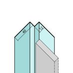 Protektor Nr.: 9432 Kantenprofil für Innenecken Alu
