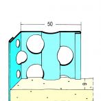 Protektor Nr.: 1051 Kantenprofil für den Innenputz
