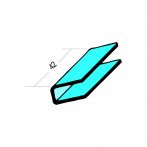 Protektor Nr.: 1113 Verbinder für Bilderleiste 1110 für den Innenputz